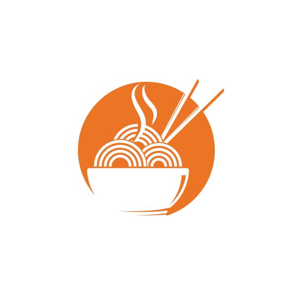 面条食物标志符号插图图片下载