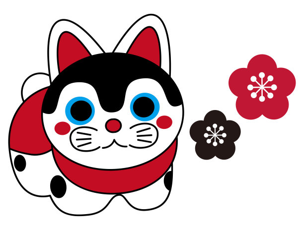 可爱的Shiba Inu-san插图向量图片下载