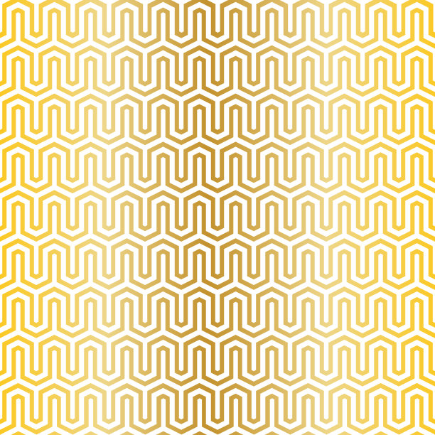 无缝金色白色mod几何矢量条纹图案图片下载