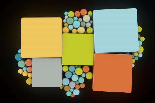 信息图流程图-带有选项的图表。彩色复制空格。图片下载