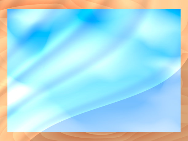 矢量插图。以蓝天为背景的幕布，用于海报或横幅图片下载