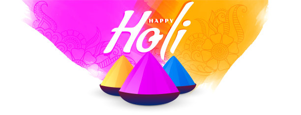 快乐胡里节抽象的印度节日横幅设计图片下载