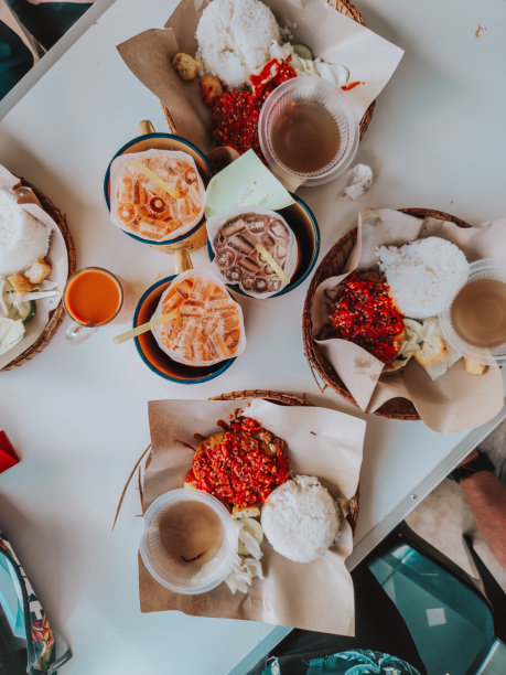 鸡腿饭图片下载