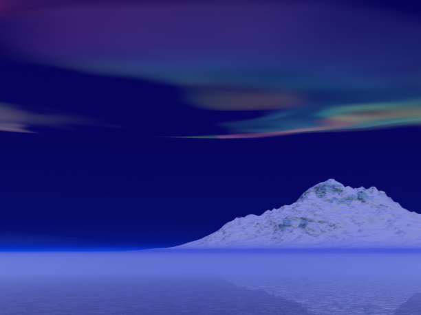 的冰山和浮冰图片下载