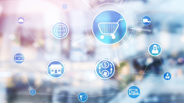 全渠道技术的在线零售业务。图片下载