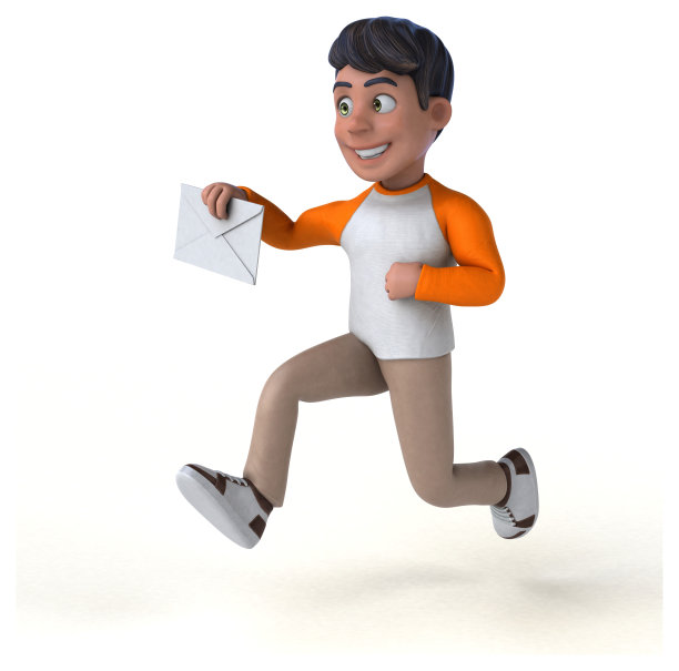 有趣的3D卡通亚洲青少年图片下载