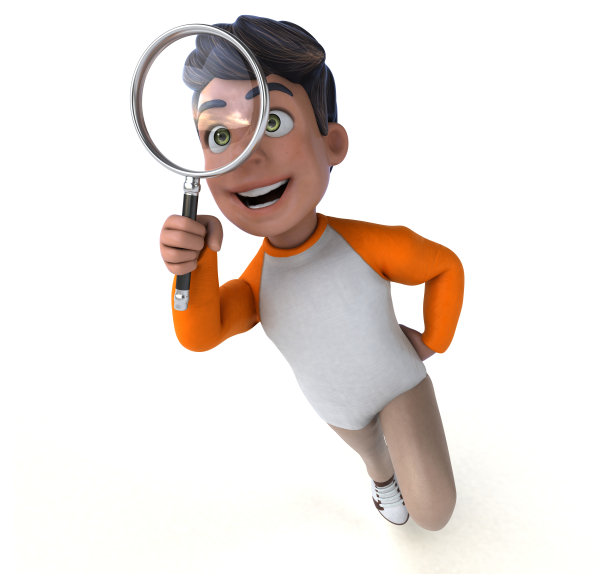 有趣的3D卡通亚洲青少年图片下载