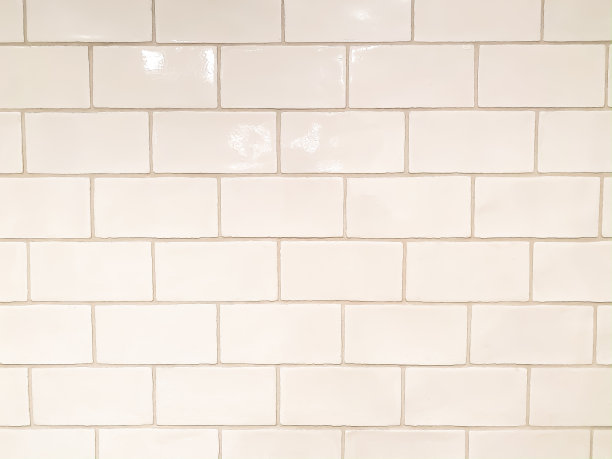 经典的白色地铁瓷砖图片下载