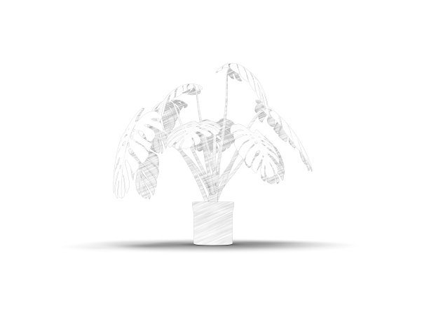 手绘工厂，3D渲染图片下载