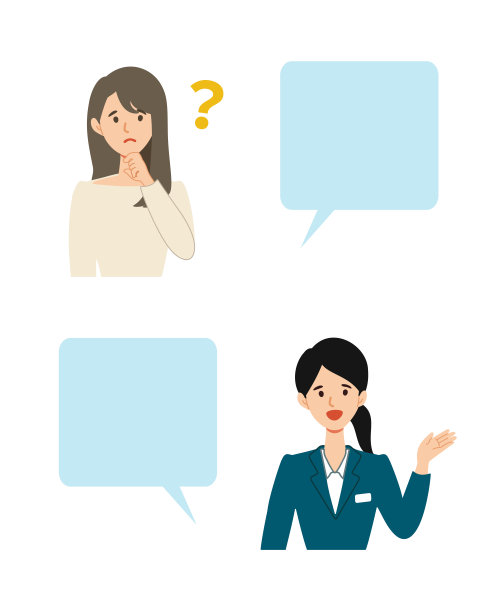 女商人在不同的姿态设置矢量插图图片下载