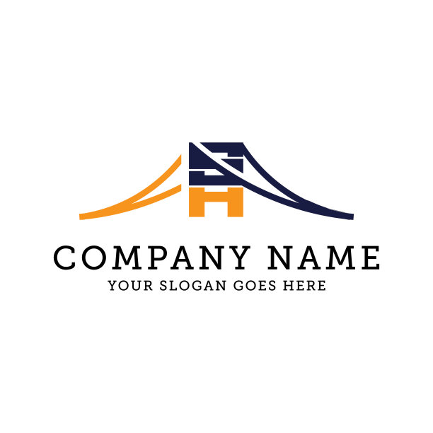 上海商桥标志设计，上海商桥标志矢量插画图片下载