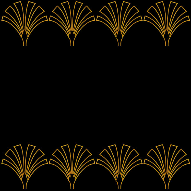 金色图案，高分辨率和清晰度的方形格式。图片下载