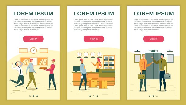 办公室晚餐或午餐时间及快递包裹图片下载