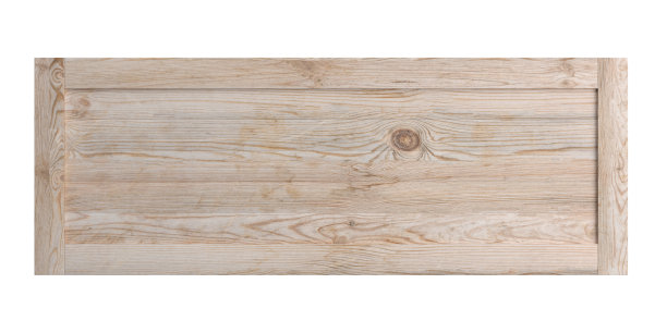 板条箱盖孤立的白色背景，上面的观点，复制空间。三维演示图片下载