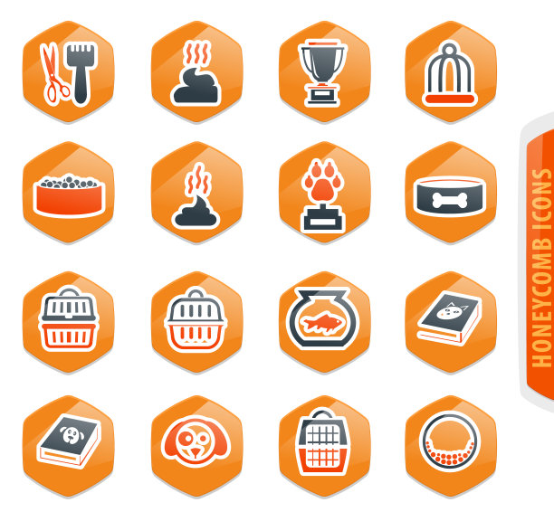 宠物商品图标集图片下载