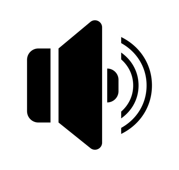 扬声器，音频，声音矢量图标插图图片下载