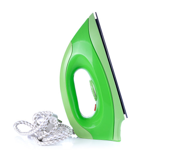 蒸汽熨斗孤立在白色背景上图片下载