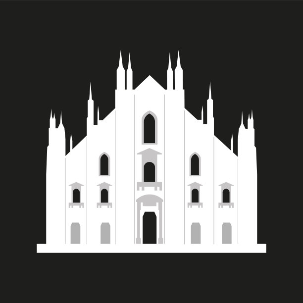 米兰大教堂图片下载