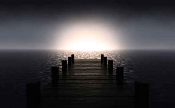 天平日码头图片下载