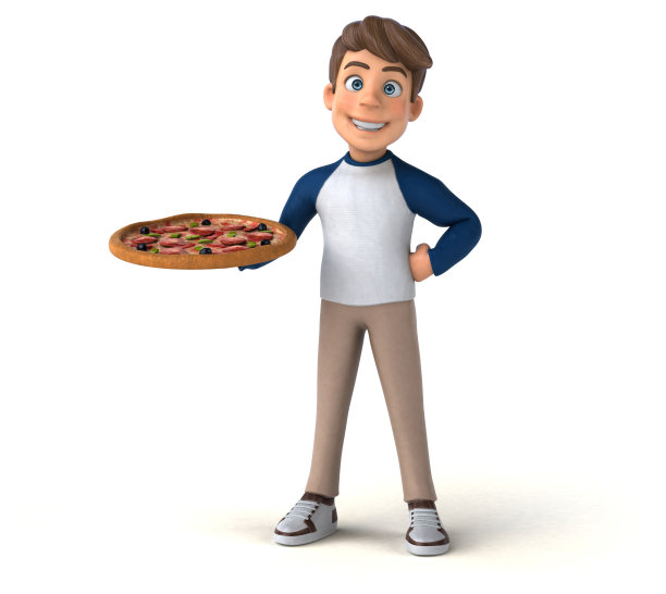 3D卡通人物有趣的少年图片下载