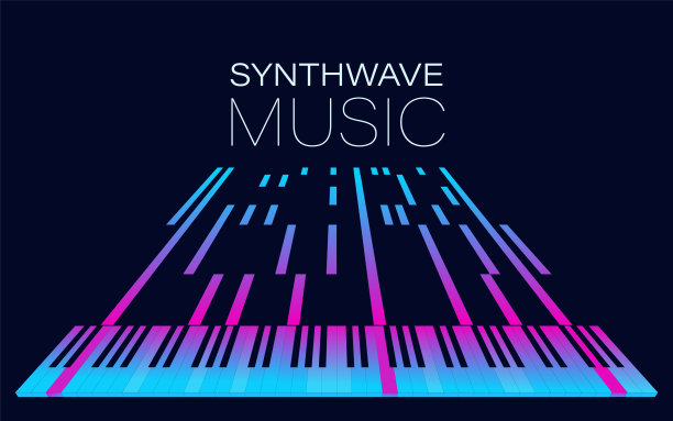 电子舞蹈电子音乐海报。音乐俱乐部的旗帜图片下载