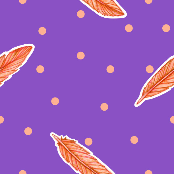 羽毛图案图片下载