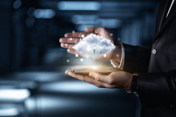 移动设备数据保护的概念。图片下载