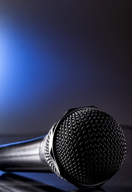 麦克风和音乐工作室设备图片下载