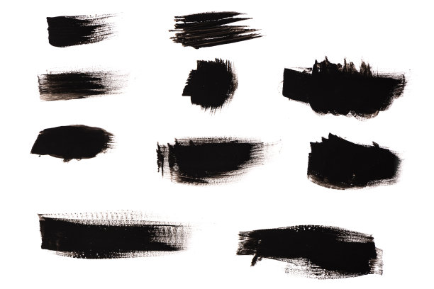 画垃圾背景，笔触图片下载