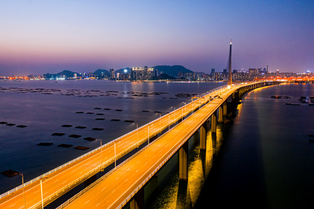 香港深圳湾大桥图片下载