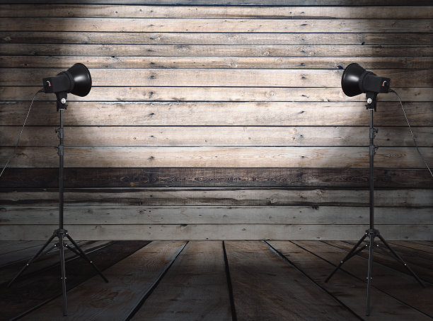 旧房间里的照相馆图片下载