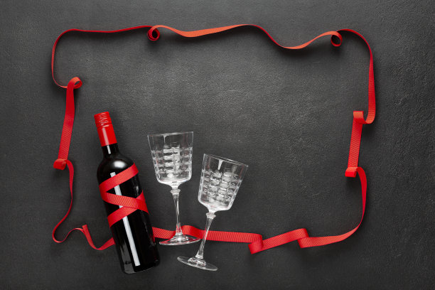 情人节，情人节的背景，红色，简单，典雅，浪漫图片下载