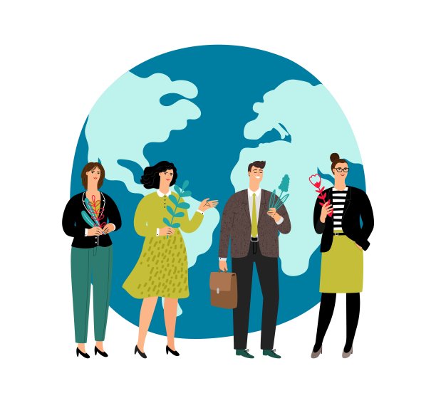 人与地球素材图片