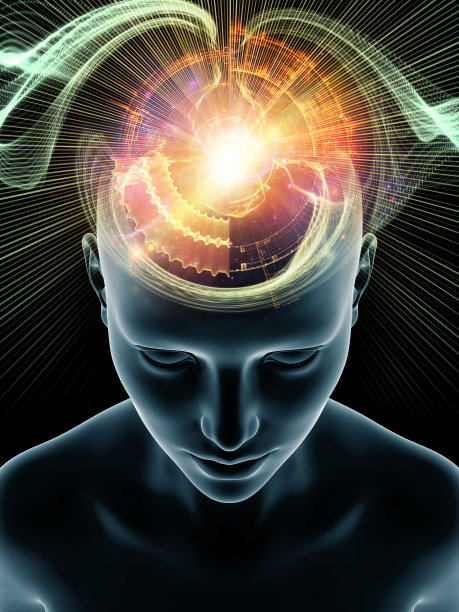 人类思想的背景下图片下载