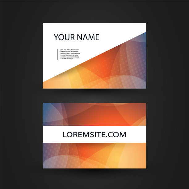 名片设计模板图片下载
