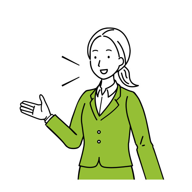 女人说话的对角线插图，上身。图片下载