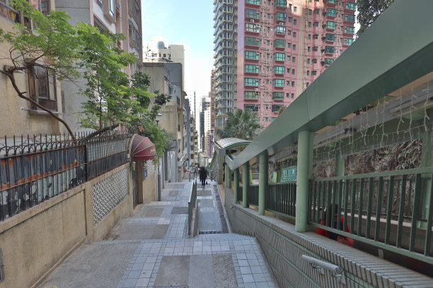 2020年1月5日王子台，位于香港中层的住宅大厦图片下载