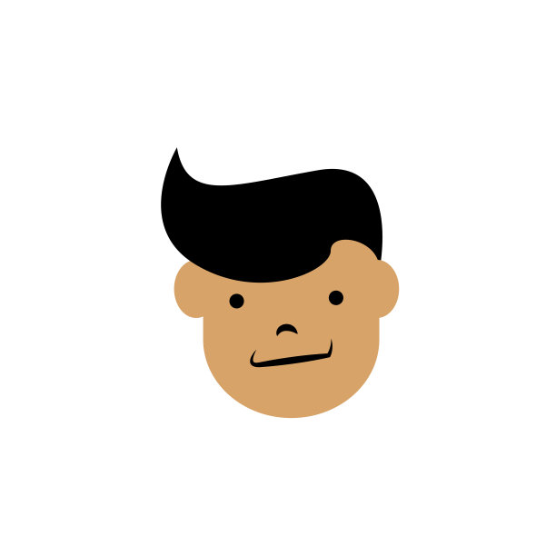 卡通人物插图吉祥物快乐有趣可爱的微笑素描涂鸦快乐的脸人类儿童成人教育幼儿园孩子愉快的玩童年冒险图片下载