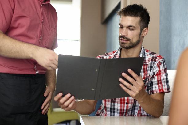 服务员点菜图片下载