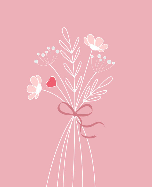 草地花束图片下载