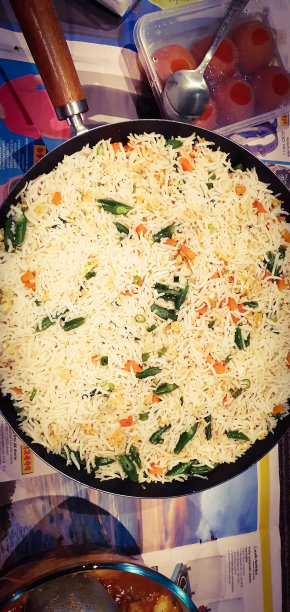 一碗鸡蛋炒饭图片下载