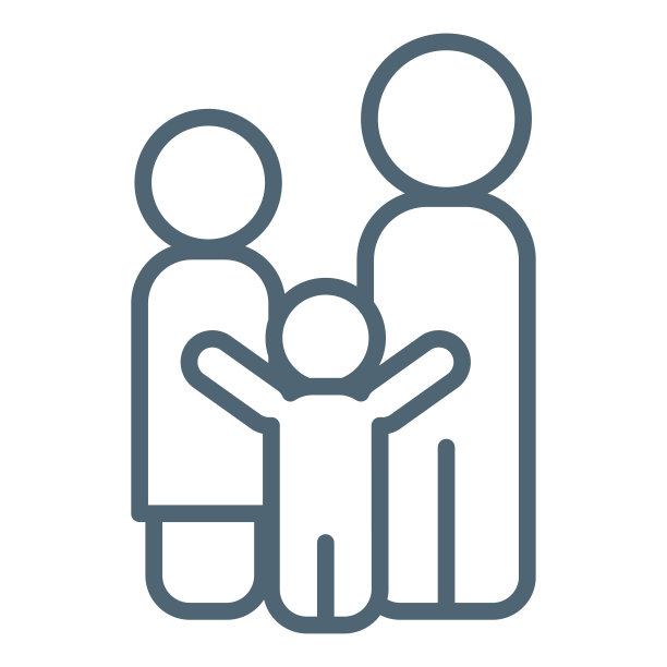 家庭护理线图标图片下载