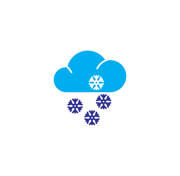 冬季相关图标的背景为图形和网页设计。简单的说明。网站按钮或手机应用的互联网概念符号。图片下载