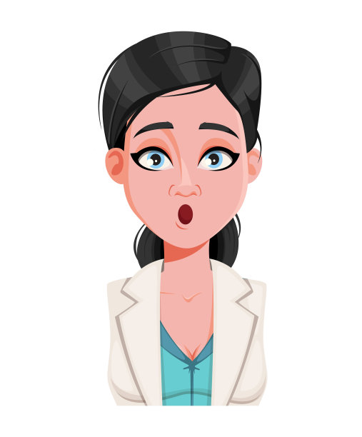 美丽年轻的女医生脸上的表情图片下载