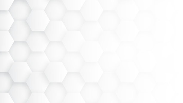 白色3D六边形高技术极简抽象背景图片下载