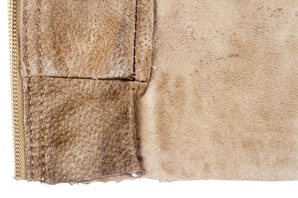 一块棕色皮革，背面图片下载