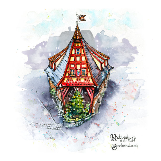 罗滕堡他是老古董，德国图片下载