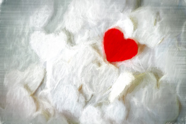 心型红查德图片下载