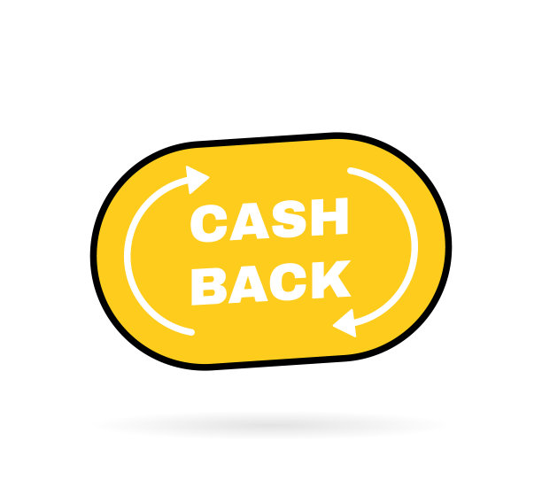 返现标志几何泡泡。现代线矢量图图片下载