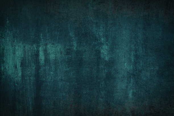 古色古香的垃圾图案。暗绿松石色的墙面纹理图片下载